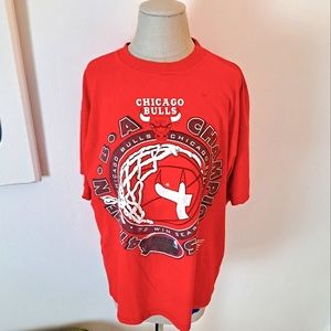 VINTAGE 1996 Chicago Bulls NBA Championship 4 Time Championship 72 Win Shirt